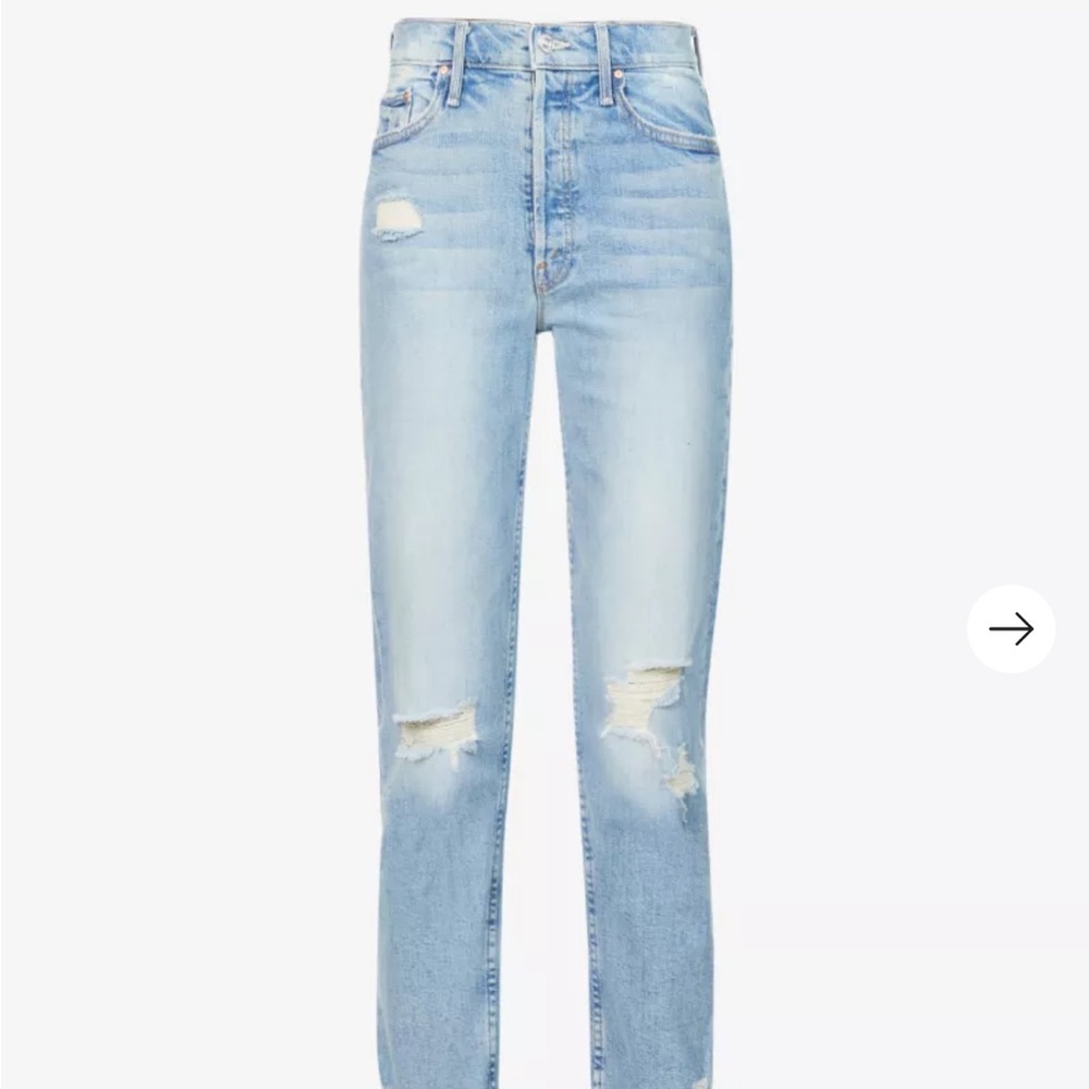 MOTHER denim Tomcat - Ripped Crop size 30